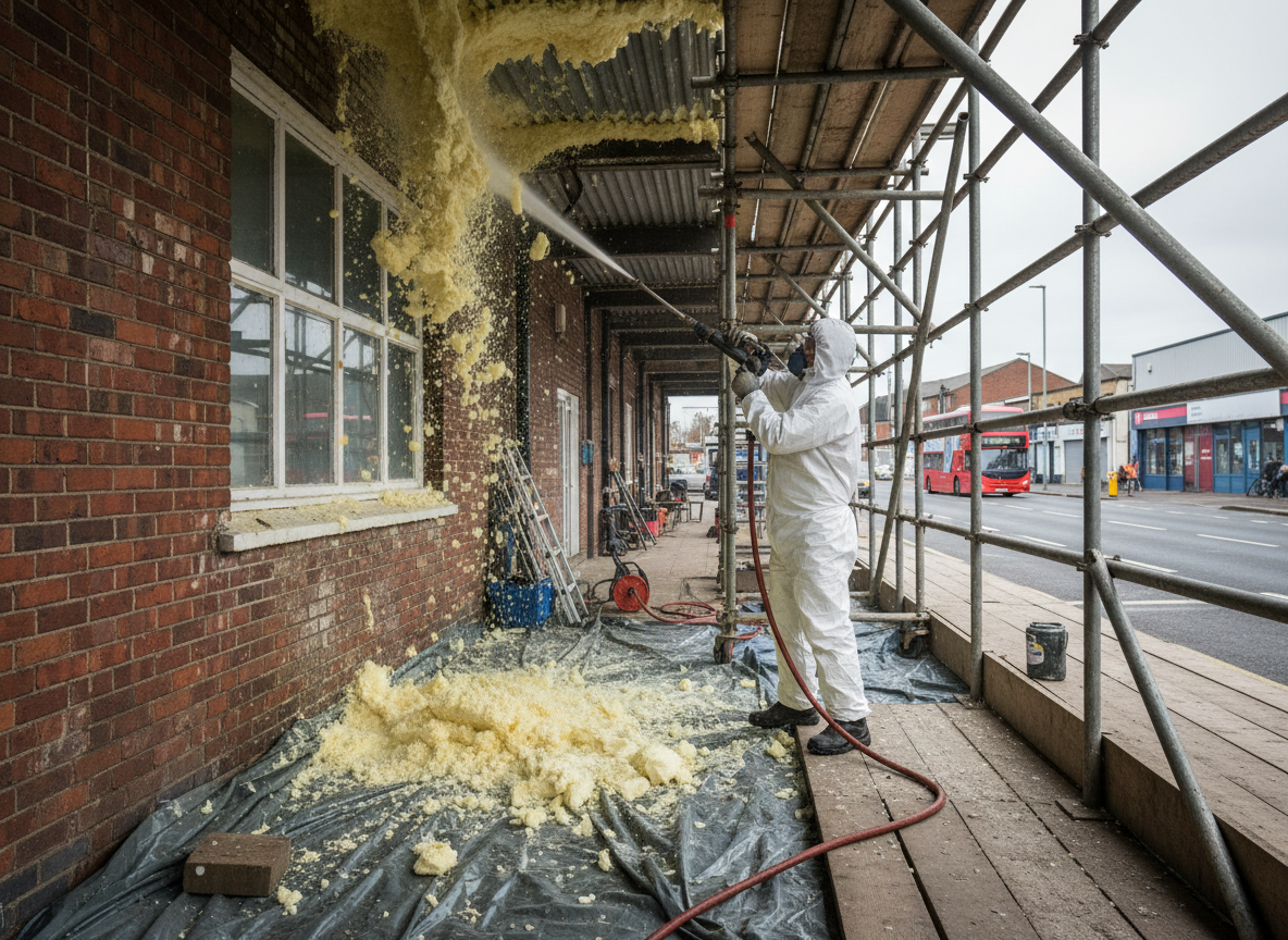 Commercial Spray Foam Removal in Croydon, Greater London